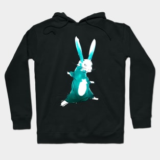 Crazy halloween rabbit Hoodie